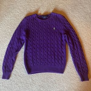 Ralph Lauren cable knit sweater
